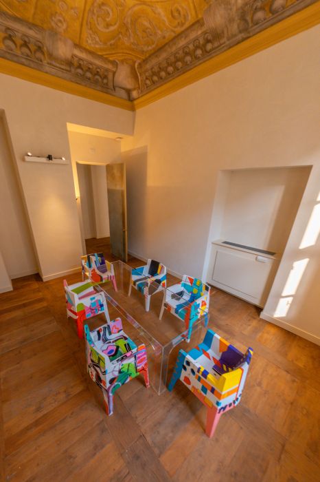 Sala della Conciliazione Piano Nobile Palazzo Saluzzo Paesana