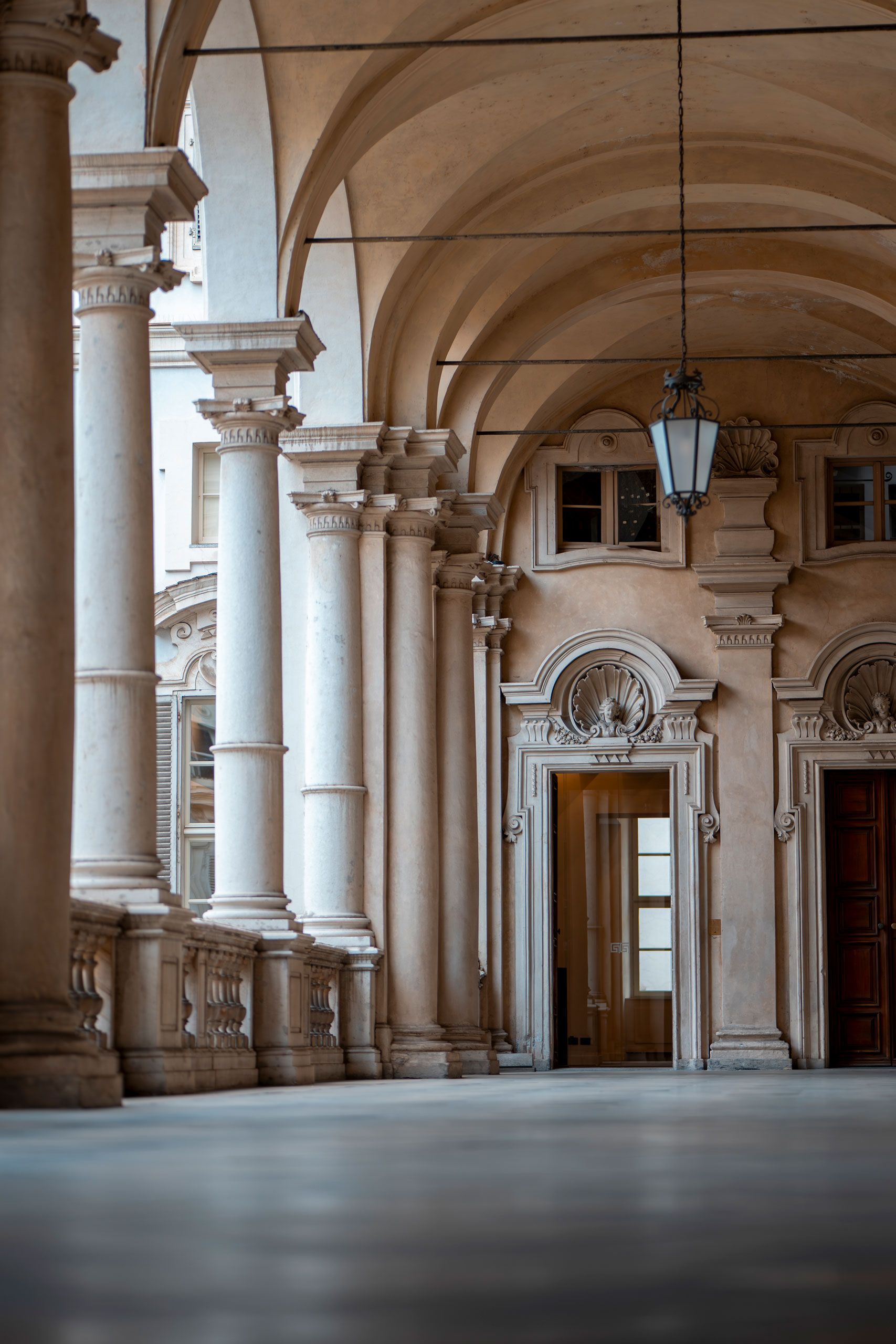 Loggiato Maggiore di Palazzo Saluzzo Paesana