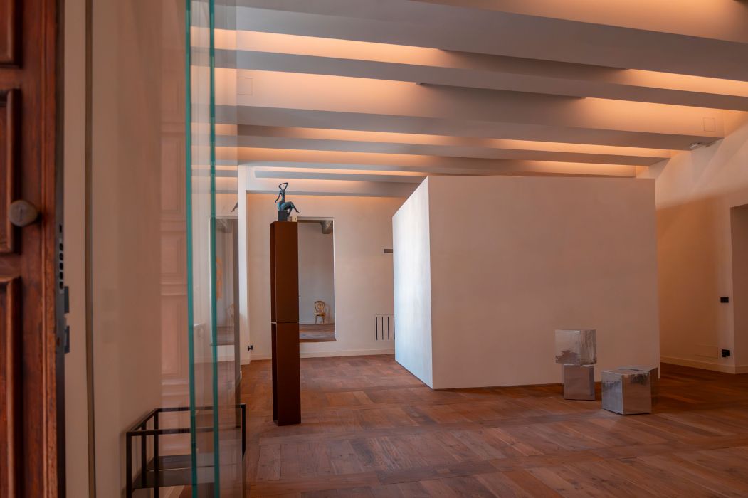 Vista dall'ingresso dello Spazio Contemporaneo del Piano Nobile